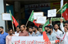 SDPI protests against KSRTC bus fare hike